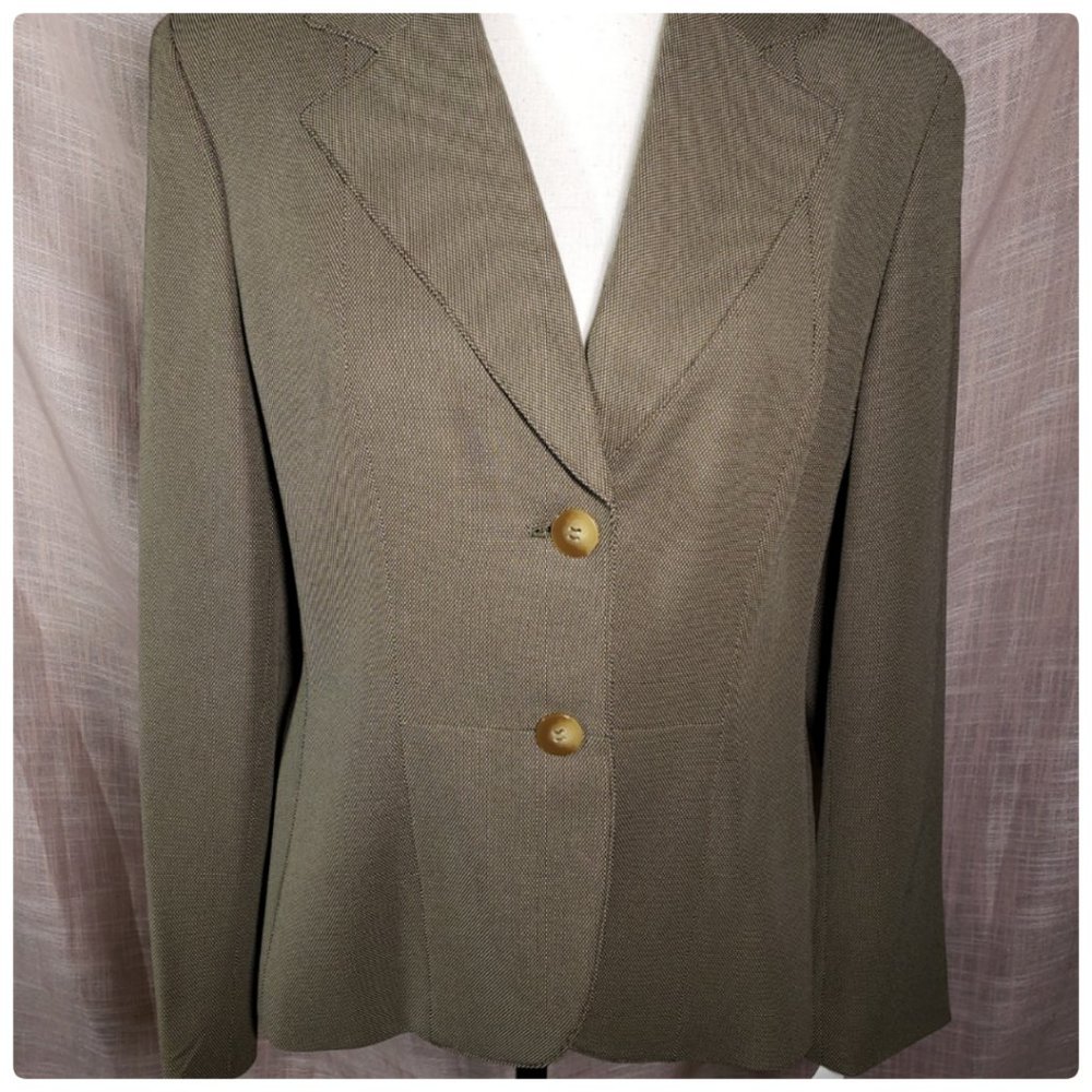 JONES OF NEW YORK - Green Blazer Size 6 Nwt